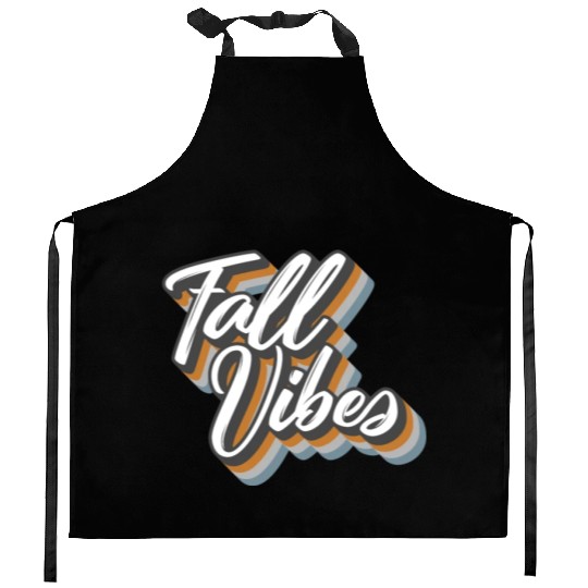 Halloween Theme Fall Vibes Coffee Lover Mug Gift, Kitchen Aprons