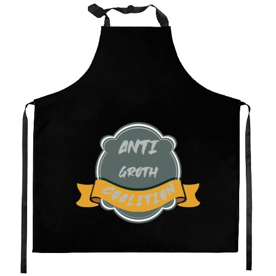 anti growth coalition gift Kitchen Aprons