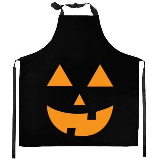 Pumpkin Halloween Jack O Lantern Pumpkins Kitchen Aprons