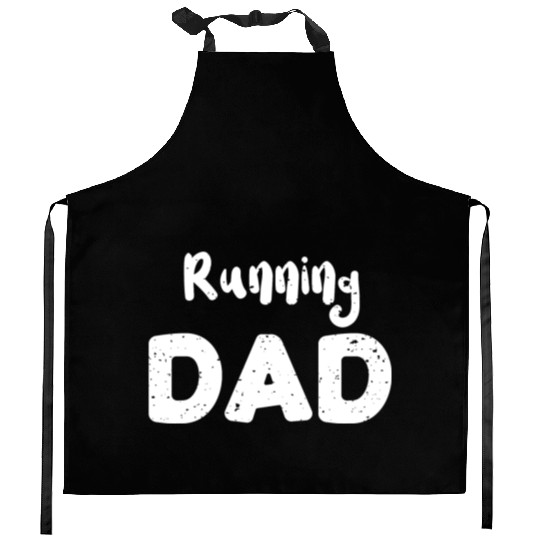 Running Dad - Workout Kitchen Aprons