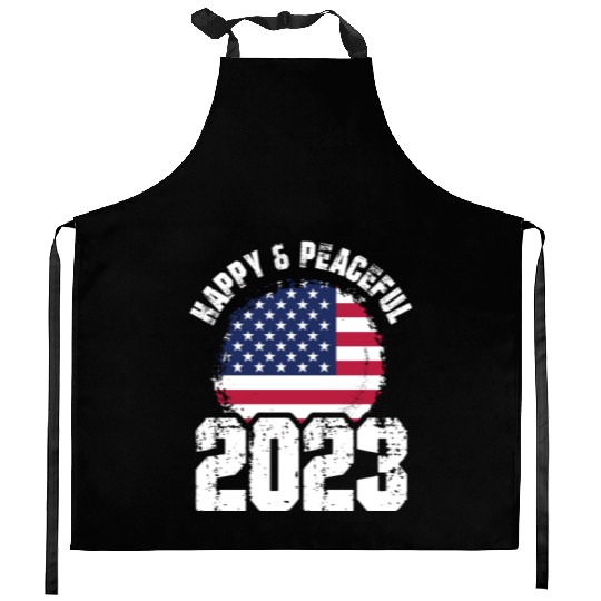 Freedom for all mankind Kitchen Aprons