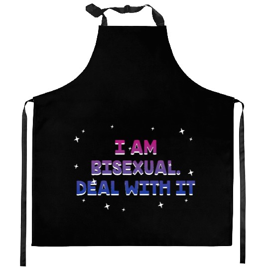 I Am Bisexual Sarcastic Bi Sayings Bi Pride Kitchen Aprons