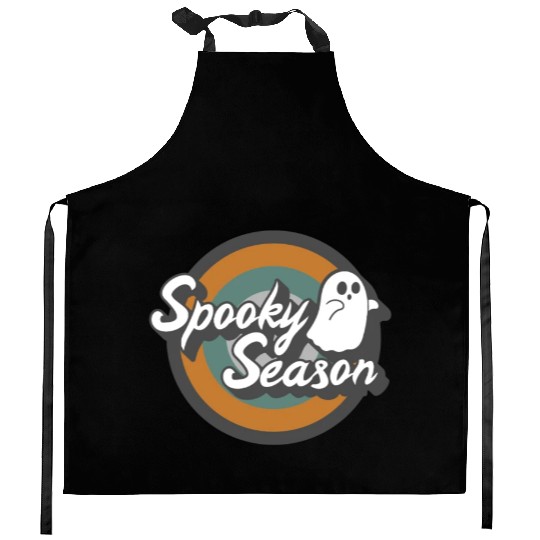 Halloween Kitchen Aprons, Spooky Season Ghost Costume Gift
