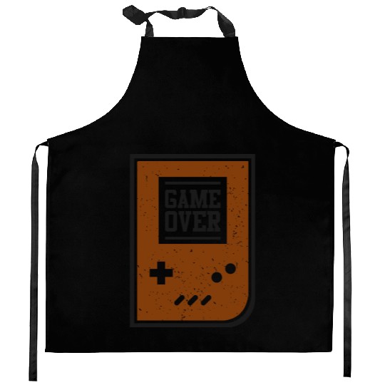 Game Over Video Game Player Gamer Gaming Gifts Kitchen Aprons