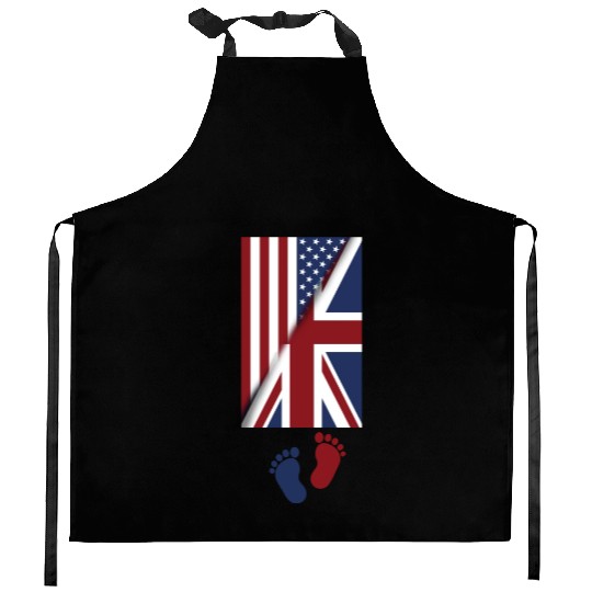 American Union Jack Flag Baby american union jack Kitchen Aprons
