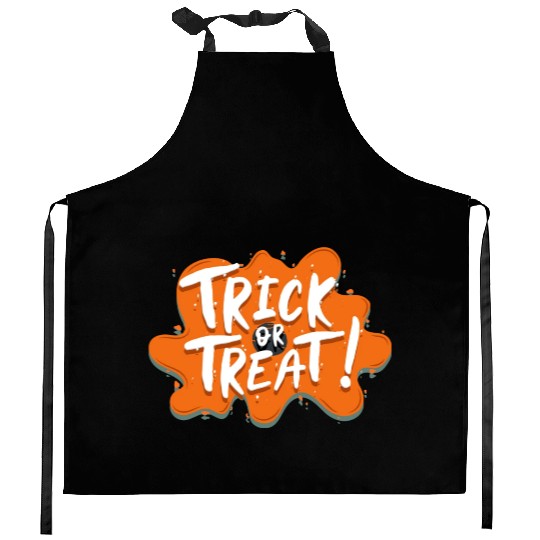 Trick or treat Kitchen Aprons
