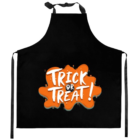 Trick or treat Kitchen Aprons