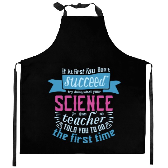Science Chemist periodic funny Scientist Chemistry Kitchen Aprons