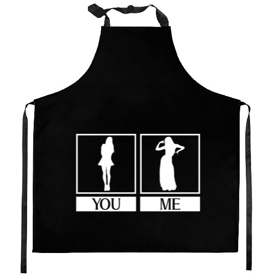 You: Normal Woman Me: Belly Dancer - Belly Dance Kitchen Aprons