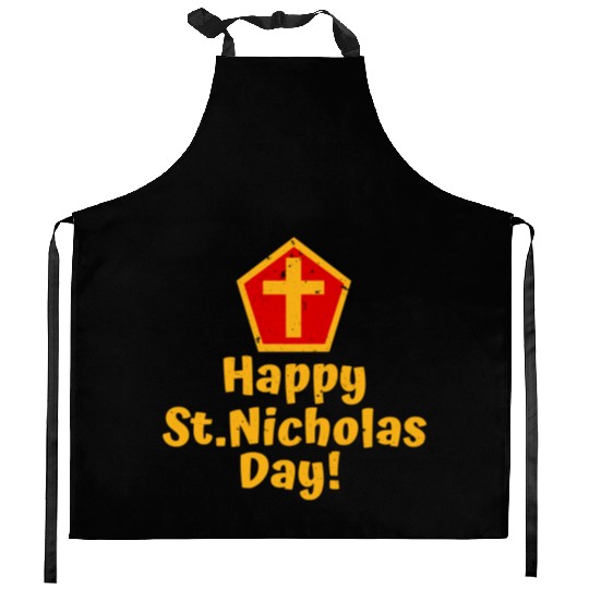 Saint Nicholas Kitchen Aprons