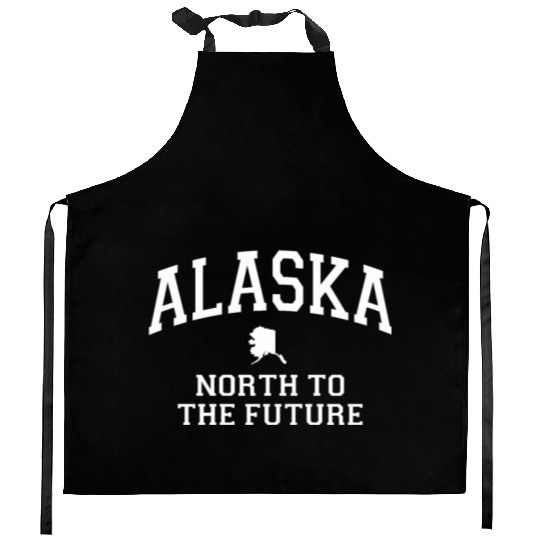 Alaska Kitchen Aprons Men's Women Children USA North Pole