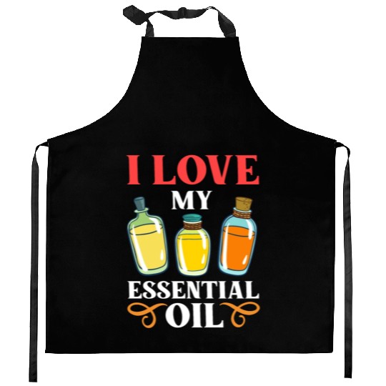 Essential Oil Diffuser Peppermint Aromatherapy Kitchen Aprons
