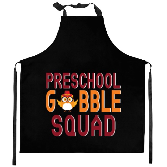 Preschool Gobble Squad. Kitchen Aprons