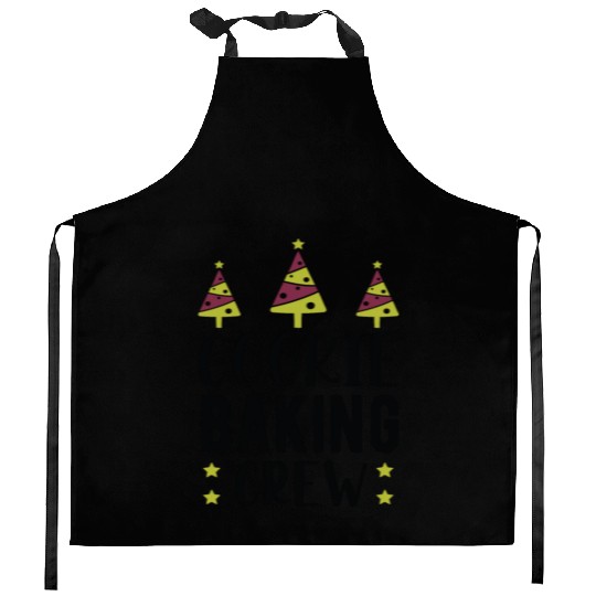 Cookie Baking Crew Kitchen Aprons