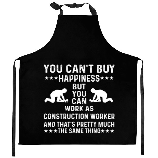 Construction Worker Kitchen Aprons