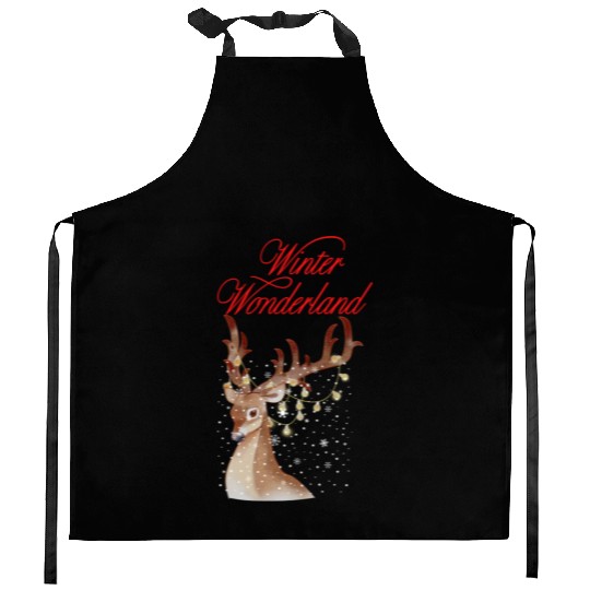 Winter Wonderland Kitchen Aprons