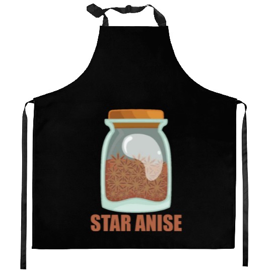 Star Anise Spice Flavor Food Cooking Kitchen Aprons