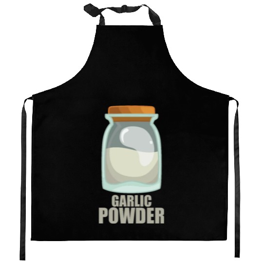 Garlic Powder Spice Flavor Food Cooking Kitchen Aprons