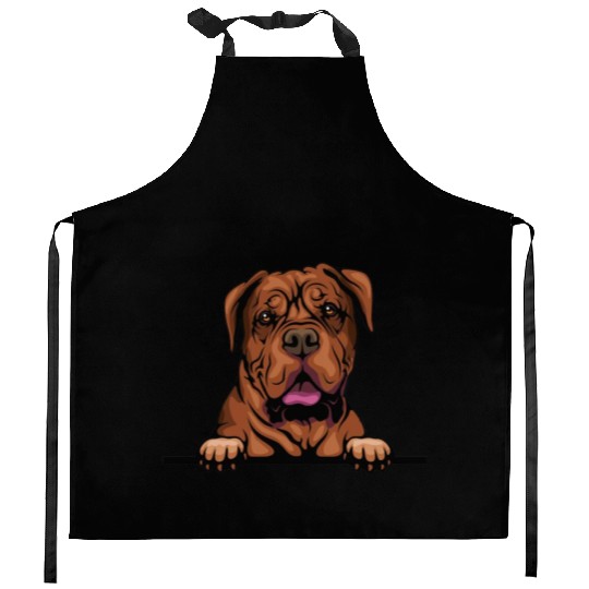 Bordeaux Great Dane Dog Kitchen Aprons