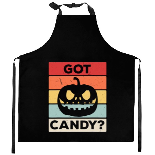 Got Candy Trick Or Treat Pumpkin Jack Kitchen Aprons