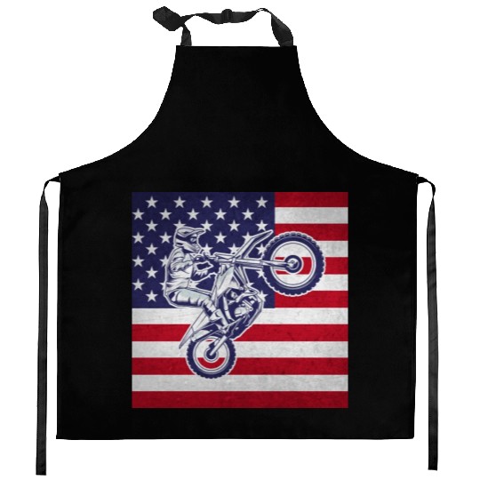 Dirt Bike Mx Motocross Supermoto Kitchen Aprons