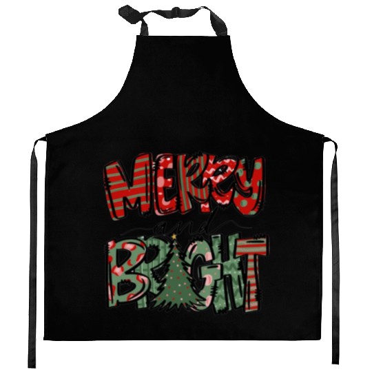 Merry and Bright Kitchen Aprons