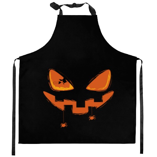 SWEET HALLOWEEN 3 Kitchen Aprons