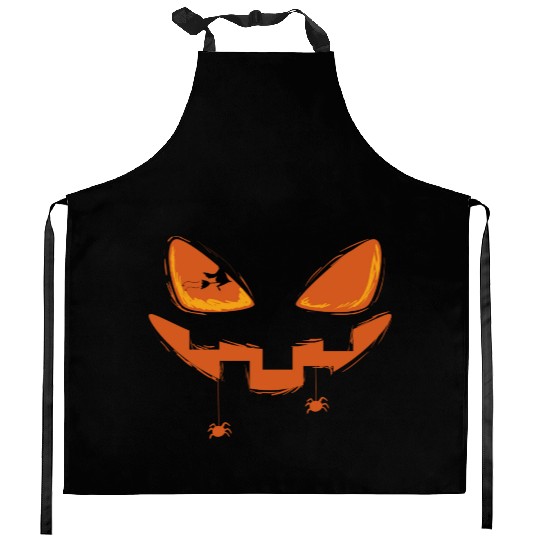 SWEET HALLOWEEN 3 Kitchen Aprons