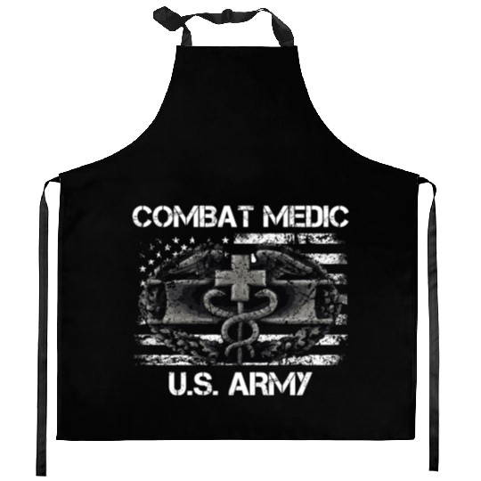Us Army Combat Medic U.S Army Veteran Kitchen Aprons