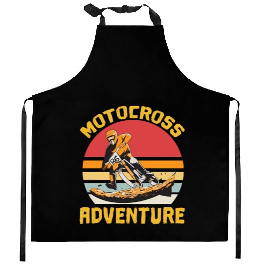 Motocross Adventure Kitchen Aprons