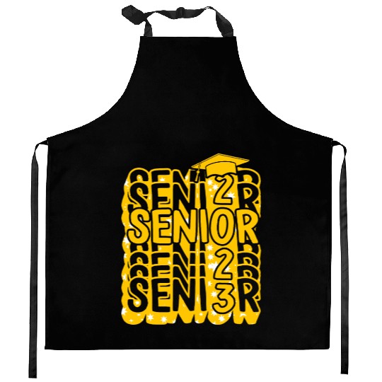 Graduation Kitchen Aprons, Senior Class Of 2023 Gift End