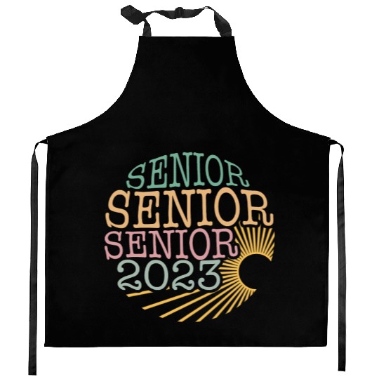 Graduation Kitchen Aprons, Senior Class Of 2023 Floral