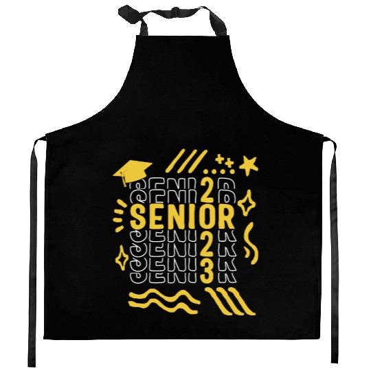 Graduation Kitchen Aprons, Senior Class Of 2023 Gift End