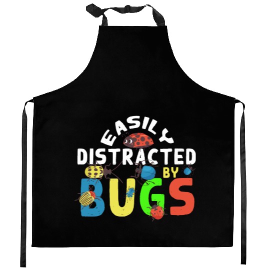 Funny Bug Lover Insects Kitchen Aprons