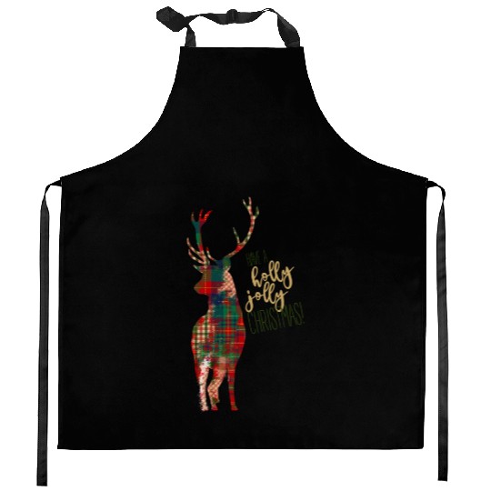 Holly Jolly Christmas! Kitchen Aprons