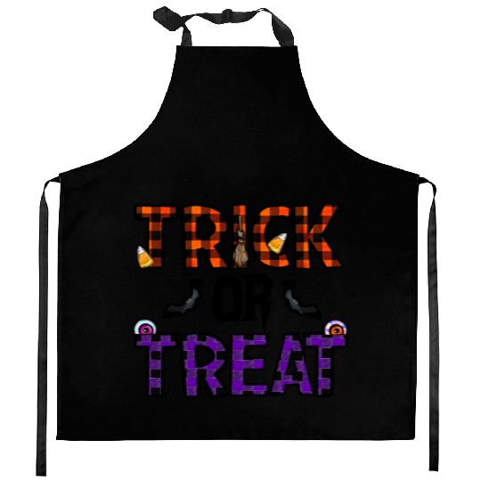 Trick Or Treat Kitchen Aprons