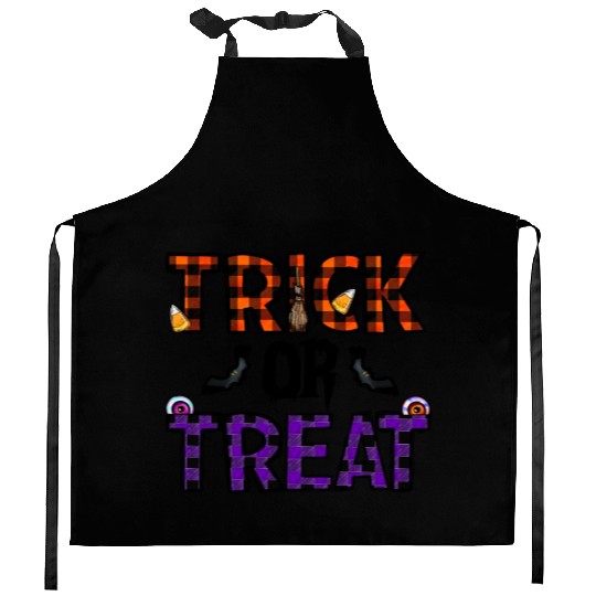 Trick Or Treat Kitchen Aprons