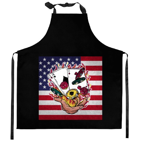 Poker Kitchen Aprons