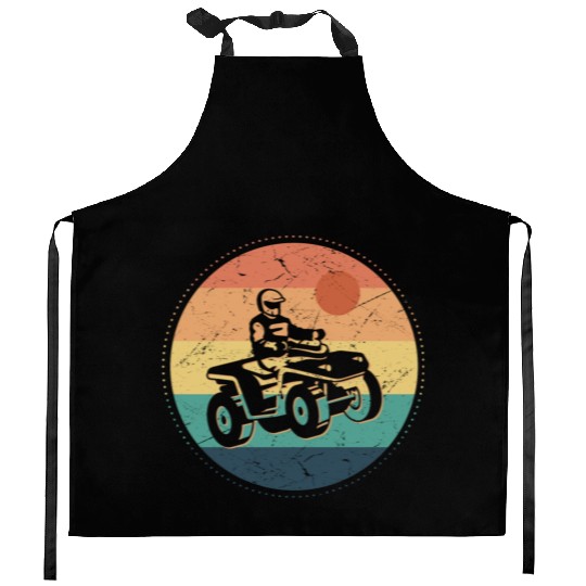 Quad Biker off oad 4 wheeler ATV Kitchen Aprons