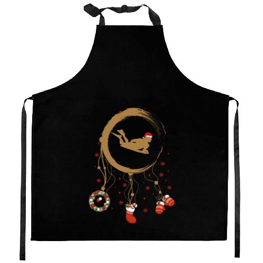 Winter dreamcatcher Christmas Bodyboard Kitchen Aprons