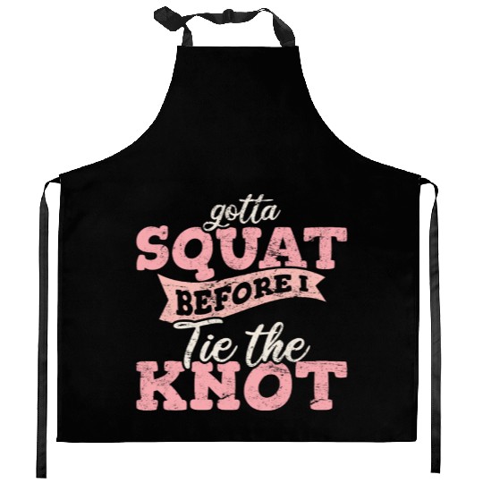 No Pain No Ice Cream Fitness Funny Gym Saying Card Kitchen Aprons