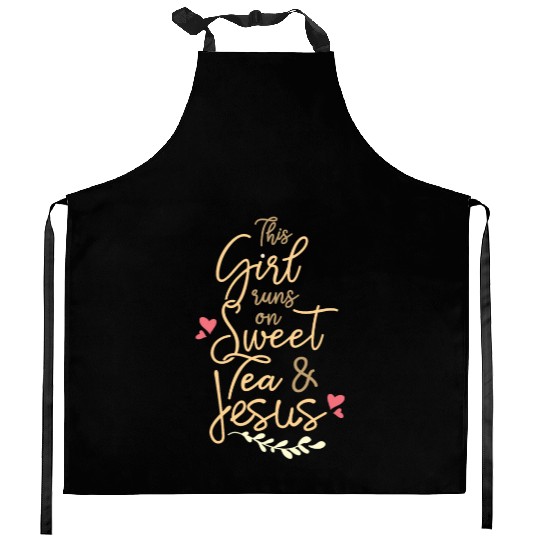 This Girl And Sweet Tea Kitchen Aprons