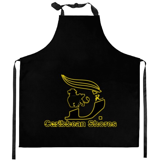 DR Grizzly Lion Kitchen Aprons