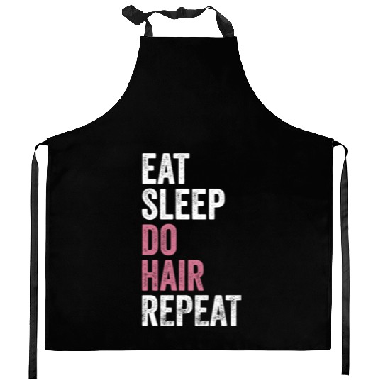 Funny Cosmetologist Hairdresser Hairstylist Kitchen Aprons