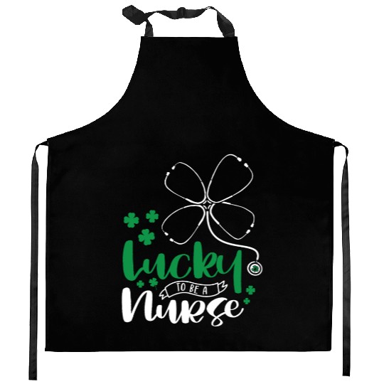 Lucky To Be A Nurse Kitchen Aprons