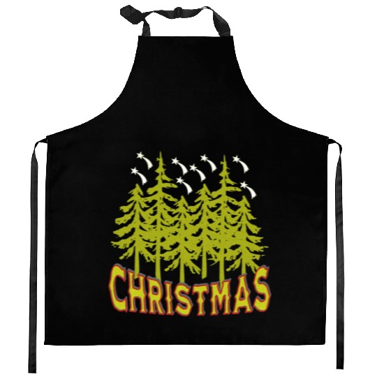 Happy Hallothanksmas Funny Christmas, Classic Kitchen Aprons