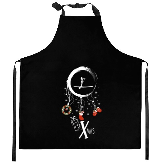 Winter dreamcatcher Christmas StandUpPaddle Kitchen Aprons