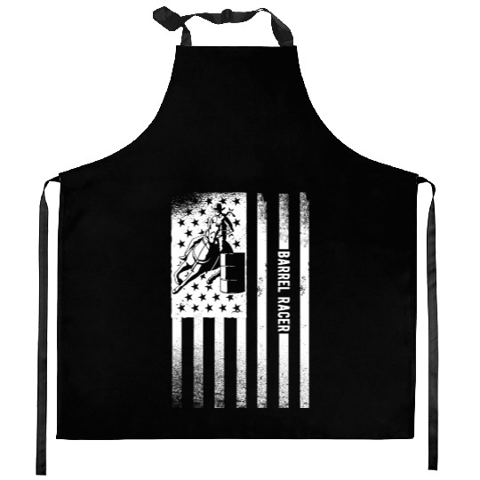 Barrel Racing Barrel Racer Kitchen Aprons