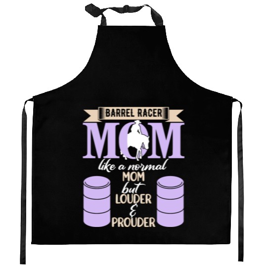 Barrel Racing Mom Kitchen Aprons