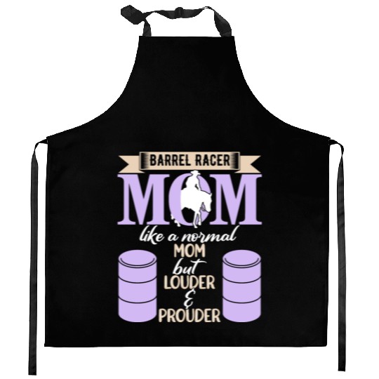 Barrel Racing Mom Kitchen Aprons